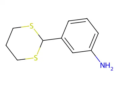 3-(1,3-Dithian-2-yl)aniline structure