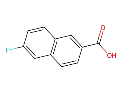 6-Fluoro-2-naphthoic acid structure
