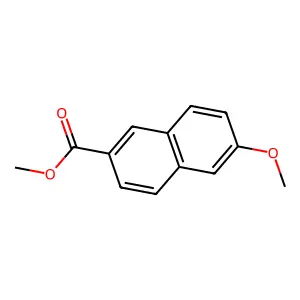 Methyl 6-methoxy-2-naphthoate structure