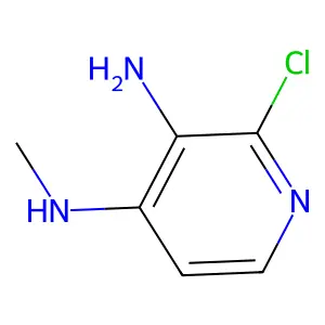 2-Chloro-N4-methylpyridine-3,4-diamine structure