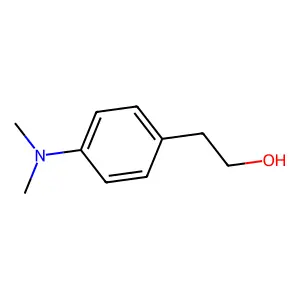 N,N-Dimethyl-p-aminophenethanol structure