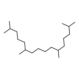 藏花烷 structure