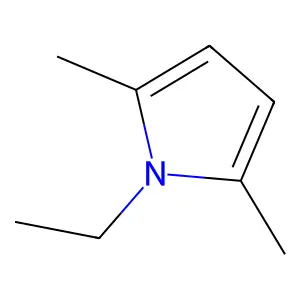 1H-Pyrrole, 1-ethyl-2,5-dimethyl- structure