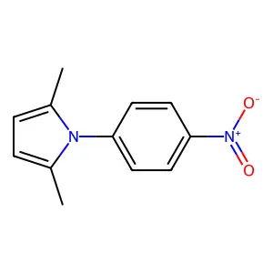2,5-dimethyl-1-(4-nitrophenyl)-1H-pyrrole structure