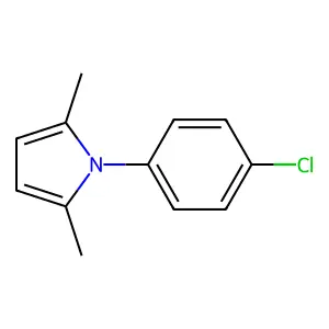 1-(4-Chlorophenyl)-2,5-dimethyl-1H-pyrrole structure
