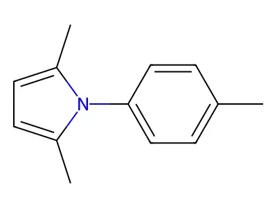 2,5-Dimethyl-1-p-tolyl-1H-pyrrole structure