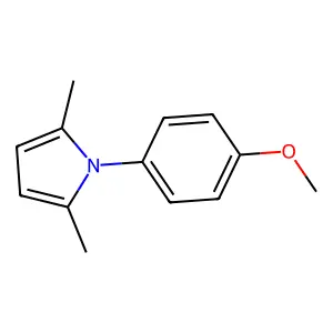 1-(4-Methoxyphenyl)-2,5-dimethyl-1H-pyrrole structure