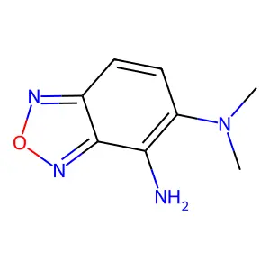 N5,N5-二甲基-2,1,3-苯并噁二唑-4,5-二胺 structure