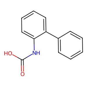 Biphenyl-2-ylcarbamic Acid structure