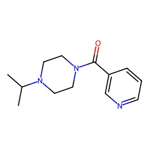 (4-Propan-2-ylpiperazin-1-yl)-pyridin-3-ylmethanone structure