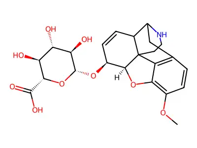 Norcodeine Glucuronide structure