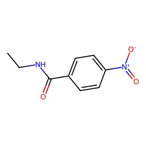N-ethyl-4-nitrobenzamide structure