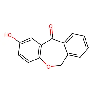2-Hydroxydibenz[b,e]oxepin-11(6H)-one structure