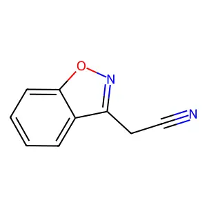 1,2-苯并异噁唑-3-乙腈 structure