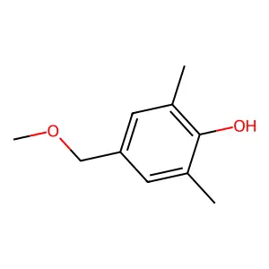 4-Methoxymethyl-2,6-dimethylphenol structure