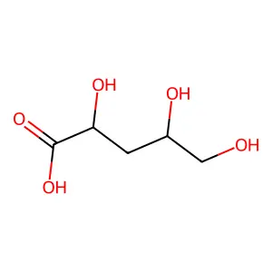 3-脱氧戊糖酸 structure