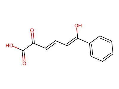2-羟基-6-氧代-6-苯基己-2,4-二烯酸 structure