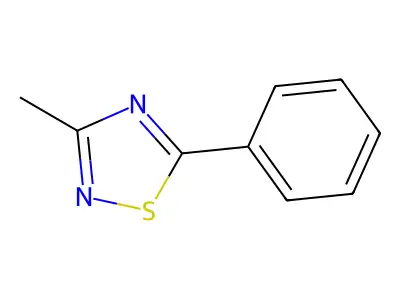 3-Methyl-5-phenyl-1,2,4-thiadiazole structure