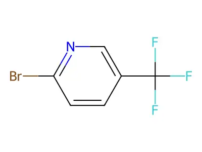 2-Bromo-5-(trifluoromethyl)pyridine structure