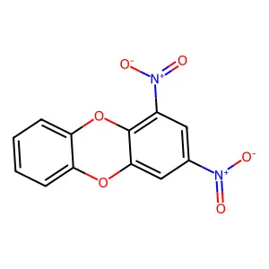 1,3-Dinitrooxanthrene structure