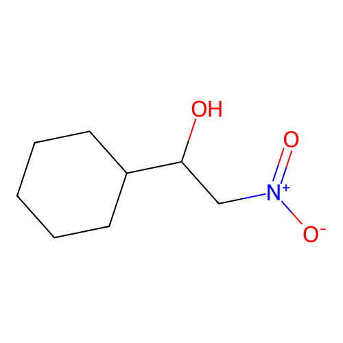 1-Cyclohexyl-2-nitroethanol structure