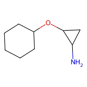 2-(环己氧基)环丙-1-胺 structure