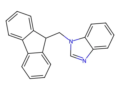 1-((9H-Fluoren-9-yl)methyl)-1H-benzo[d]imidazole structure