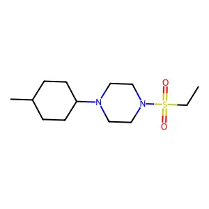 1-Ethylsulfonyl-4-(4-methylcyclohexyl)piperazine structure