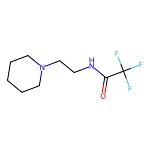 2,2,2-三氟-N-(2-哌啶基乙基)乙酰胺 structure