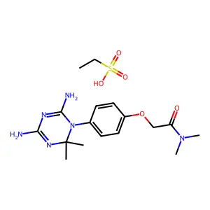 Propanethiol, 3-((5-cyclooctyloxypentyl)amino)-, hydrogen sulfate (ester) structure
