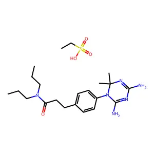 Ethanethiol, 2-(4-(p-methoxyphenyl)butyl)amino-1-methyl-, hydrogen thiosulfate structure
