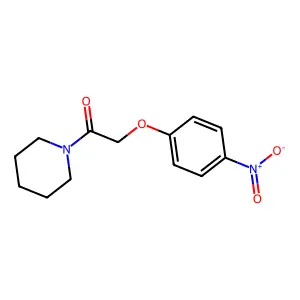 2-(4-Nitrophenoxy)-1-(piperidin-1-YL)ethanone structure