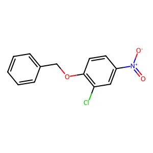 4-Benzyloxy-3-chloronitrobenzene structure