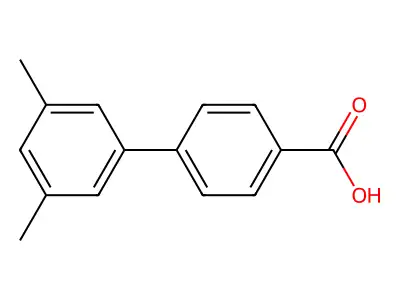 4-(3,5-dimethylphenyl)benzoic Acid structure