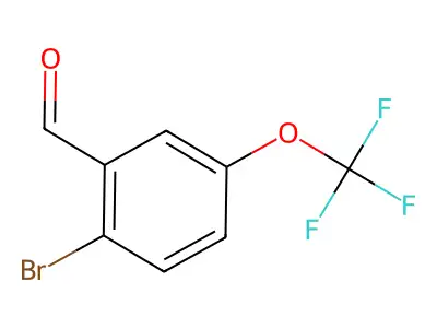 2-Bromo-5-(trifluoromethoxy)benzaldehyde structure