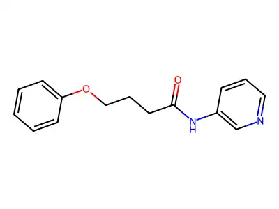 4-phenoxy-N-pyridin-3-ylbutanamide structure