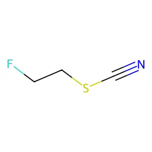 2-Fluoroethyl thiocyanate structure