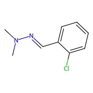 2-(2-Chlorobenzylidene)-1,1-dimethylhydrazine structure