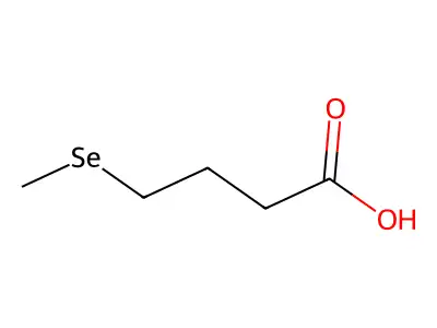 4-(Methylseleno)butyric acid structure