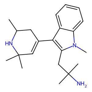 2- -1-methyl-3- -1H-indole structure