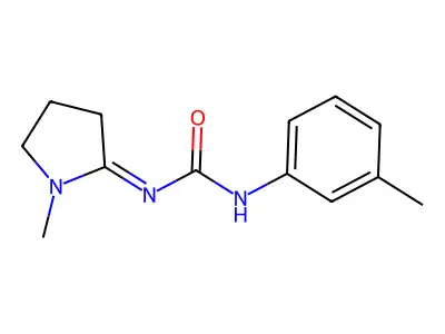 1-(1-Methylpyrrolidin-2-ylidene)-3-(m-tolyl)urea structure