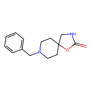 1-Oxa-3,8-diazaspiro(4.5)decan-2-one, 8-benzyl- structure