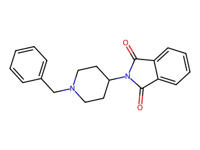 1-Benzyl-4-phthalimidopiperidine structure