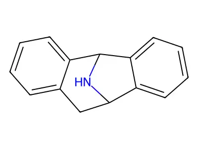 5H-Dibenzo(a,d)cyclohepten-5,10-imine, 10,11-dihydro-, (+-)- structure