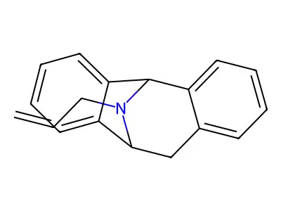 5H-Dibenzo(a,d)cyclohepten-5,10-imine, 10,11-dihydro-12-(2-propenyl)-, (+-)- structure