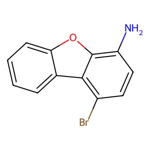 1-Bromodibenzo[b,d]furan-4-amine structure