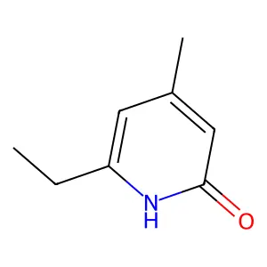 2(1H)-pyridinone, 6-ethyl-4-methyl- structure