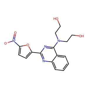 Nifurquinazol structure
