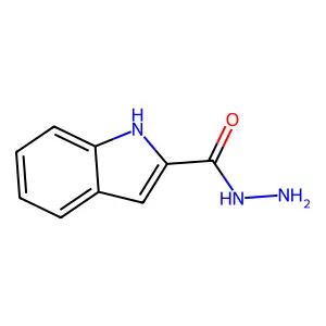 1H-吲哚-2-甲酰肼 structure