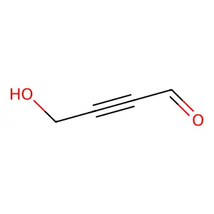 4-Hydroxy-2-butynal structure